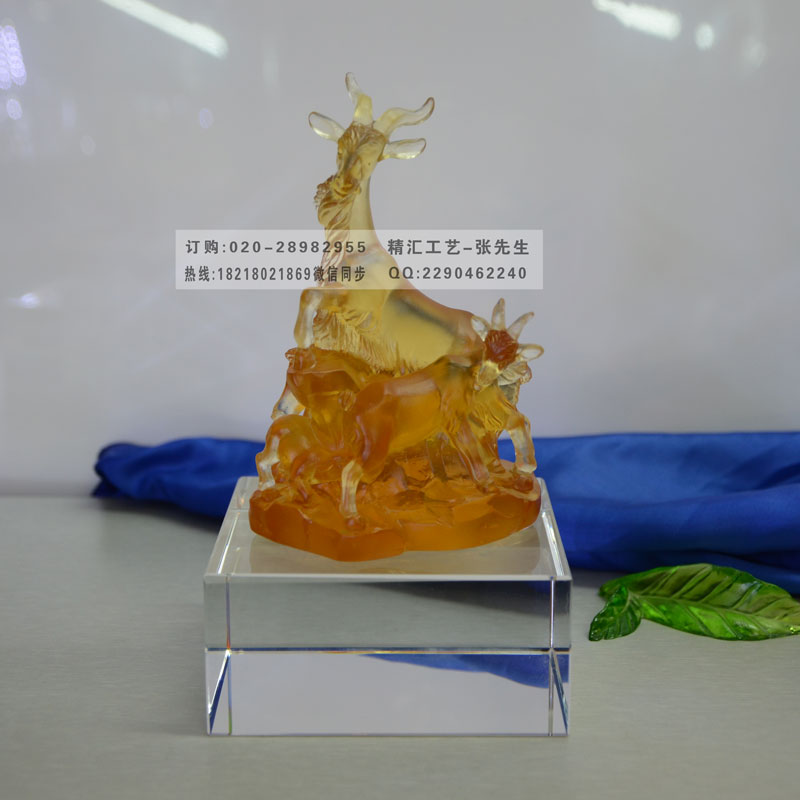 广州五羊雕像纪念品 琉璃五羊纪念品 特色纪念品  广州五羊纪念品  琉璃雕像纪念品  特色纪念礼品