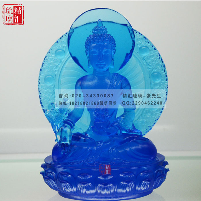 背光琉璃药师佛 深圳广州琉璃佛像厂家直销  琉璃药师佛佛像  背光琉璃佛像  广州深圳琉璃工厂