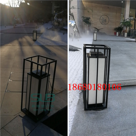 电镀黑色草坪灯仿云石立地灯示范区庭院景观灯欧式