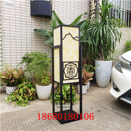 示范区台阶灯不锈钢中式草坪灯庭院景观灯户外灯