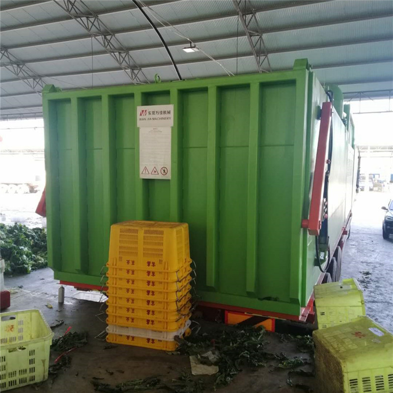 蔬菜用果蔬真空预冷机抽真空后的效果  蔬菜真空预冷机
