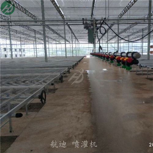 温室喷灌机 经济型移动喷灌机 农业灌溉新宠 温室移动喷灌机