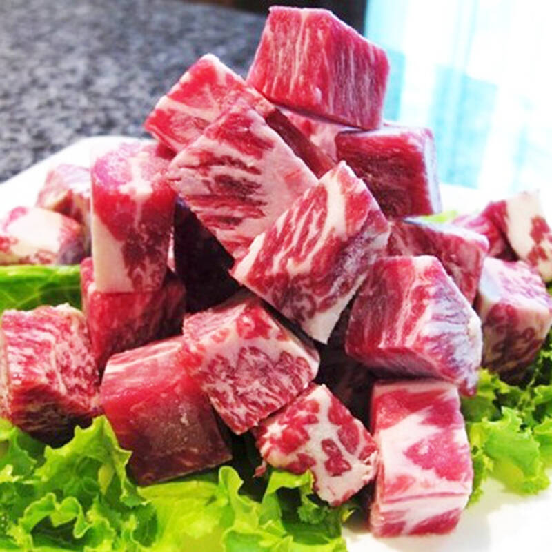 广东生鲜牛肉粒批发厂家  牛肉粒厂家