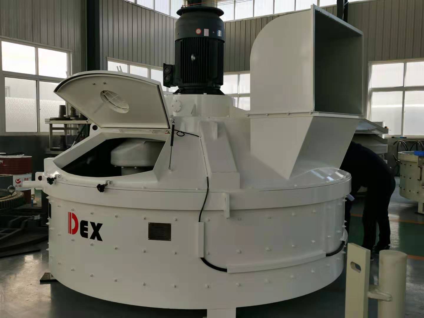 水泥制品搅拌机适应特殊性物料搅拌缩短行业混合周期