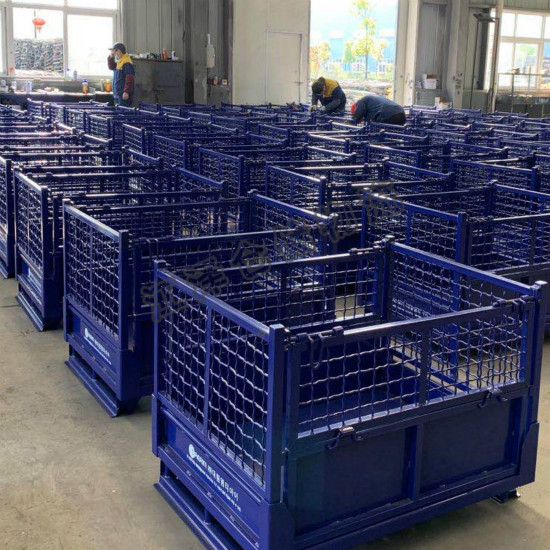 达州仓库铁皮箱-金属折叠铁皮箱租赁-合肥江泽金属制品  达州铁皮箱  金属铁皮箱租赁