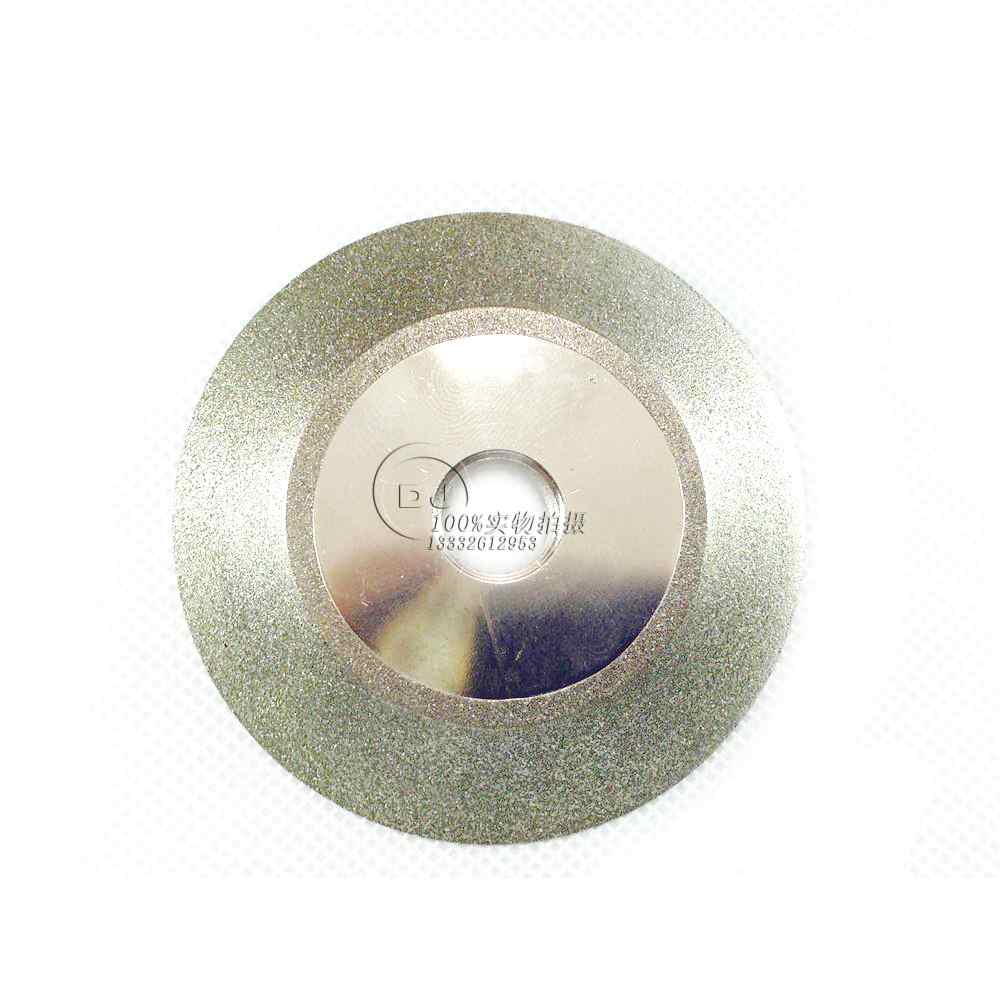 生产1V1单斜边电镀砂轮 50度角CBN砂轮 磨刀机砂轮  50度CBN砂轮  1V1电镀砂轮