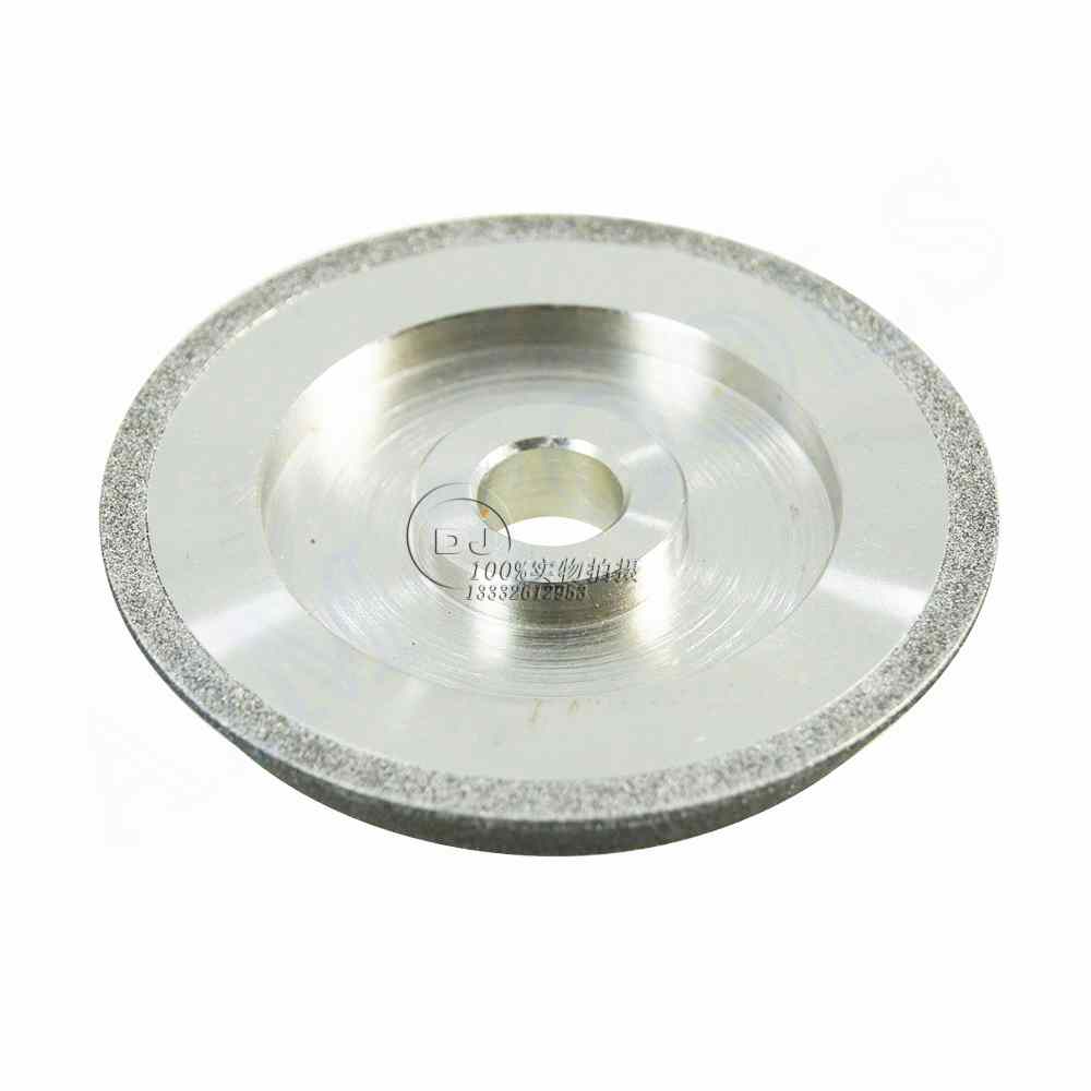 生产1V1单斜边电镀砂轮 50度角CBN砂轮 磨刀机砂轮  50度CBN砂轮  1V1电镀砂轮