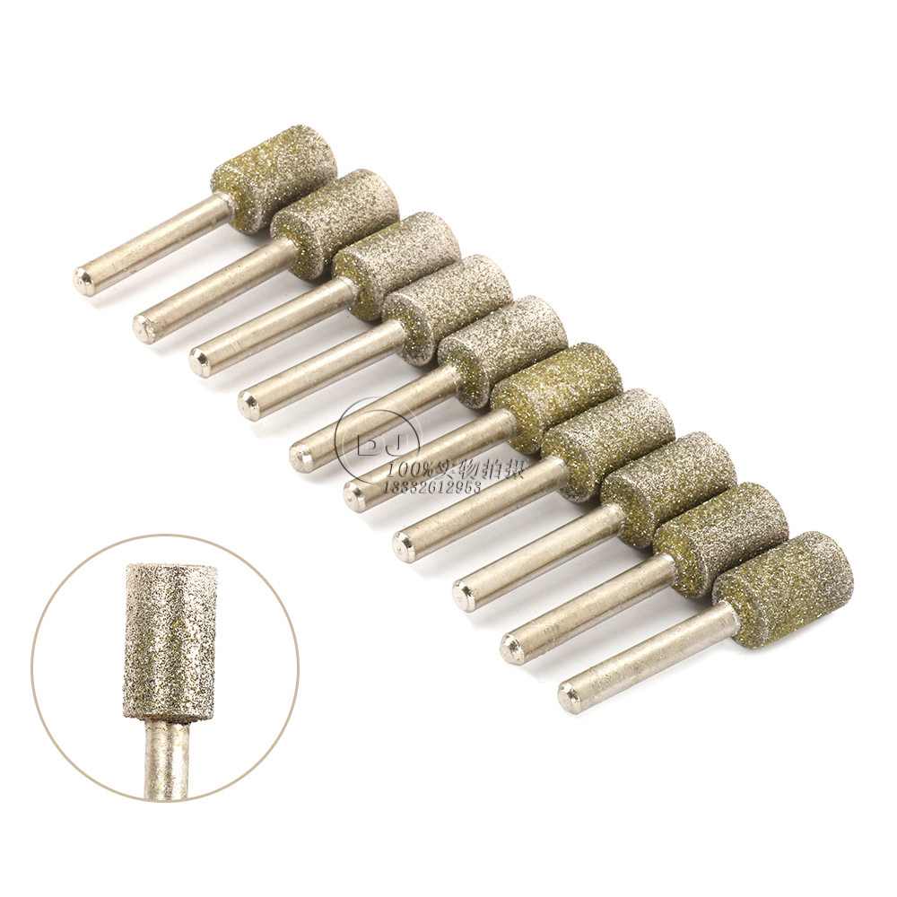 粗砂金钢石磨棒厂家 14D*20T*60L*6B D80P