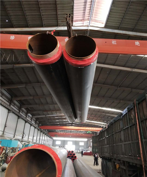 热力工程用聚氨酯保温螺旋钢管厂家  热力用聚氨酯保温钢管  聚氨酯保温钢管厂家