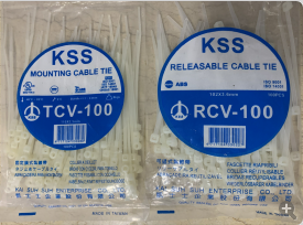 供应台湾KSS尼龙扎带  CV-100 齐全  台湾尼龙扎带CV-100  扎线带CV-100