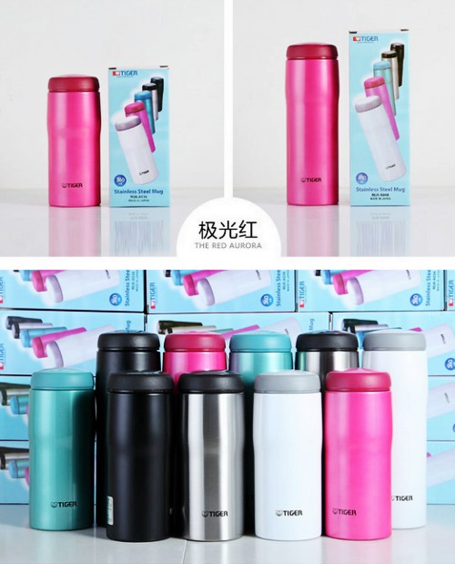 西安虎牌保温杯日本原装超轻杯 可定制LOGO  西安高档保温杯  西安水杯刻字  西安水杯定制