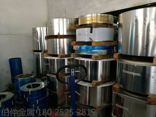 窗帘专用SUS301超薄超硬发条钢带  超薄不锈钢带  不锈钢弹簧菜  不锈钢发条带