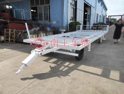 7吨拖车底盘 无动力骨架式全挂车&nbsp;&nbsp;平板车