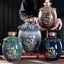 天水市白酒瓶酒坛定做 陶瓷5斤10斤封坛酒酒坛