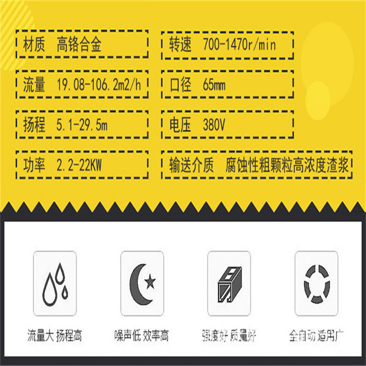 商丘200ZJA58电厂矿山用渣浆泵