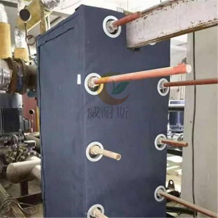 浙江衢州软体供热站蝶阀保温套_详情