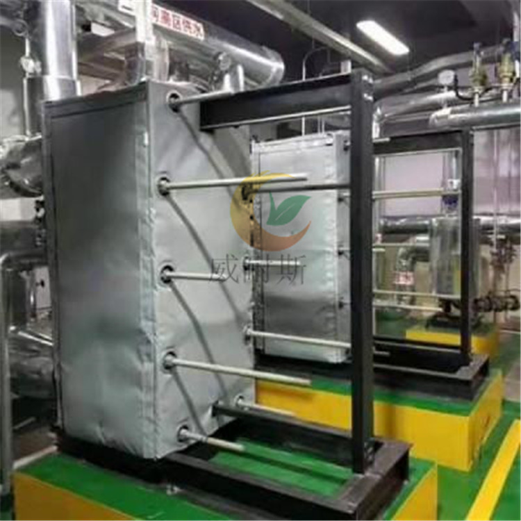 广东梅州板式换热器软保温护套_威耐斯生产