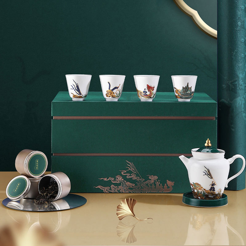 公司端午节福利礼品定制端午茶具