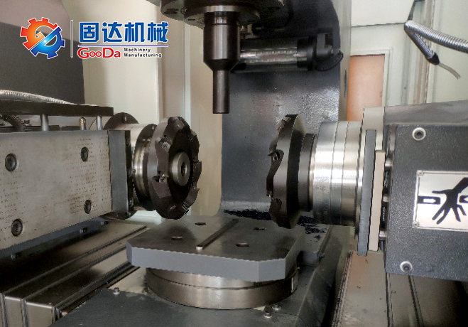 固达机械数控精密双侧铣床跑的快 JJR-300NC  双面铣床