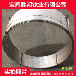 现货供应钛丝 TC4钛合金丝 TA2钛盘丝 钛直丝 钛结构丝
