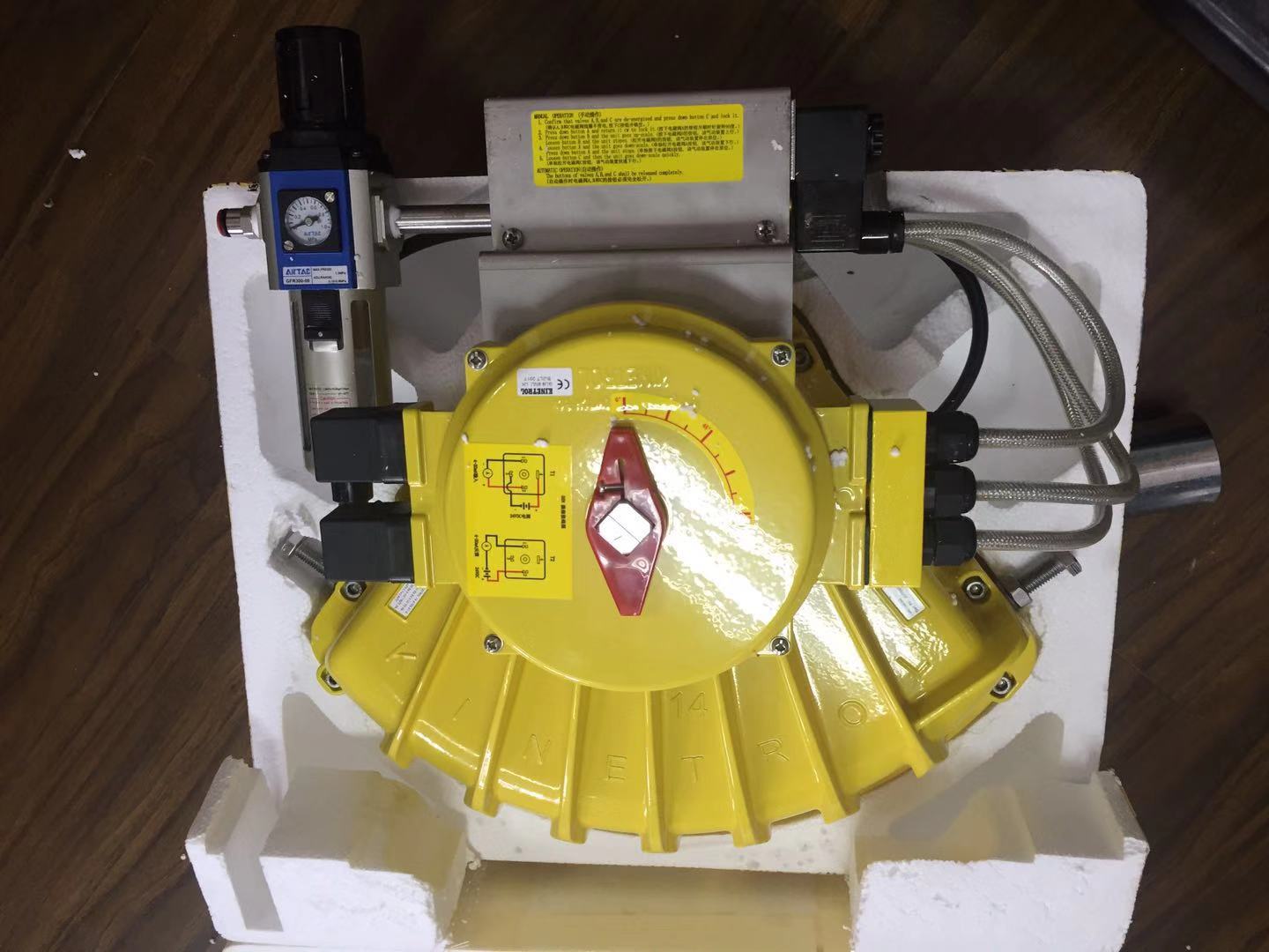 进口肯纳特气缸DP3定位器094-100旋转气缸  肯吶特气缸