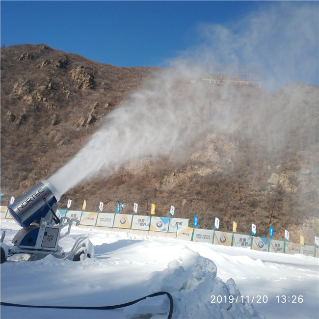 河北沧州户外滑雪场造雪机造雪 人工造雪机价格 国产造雪机 诺泰克