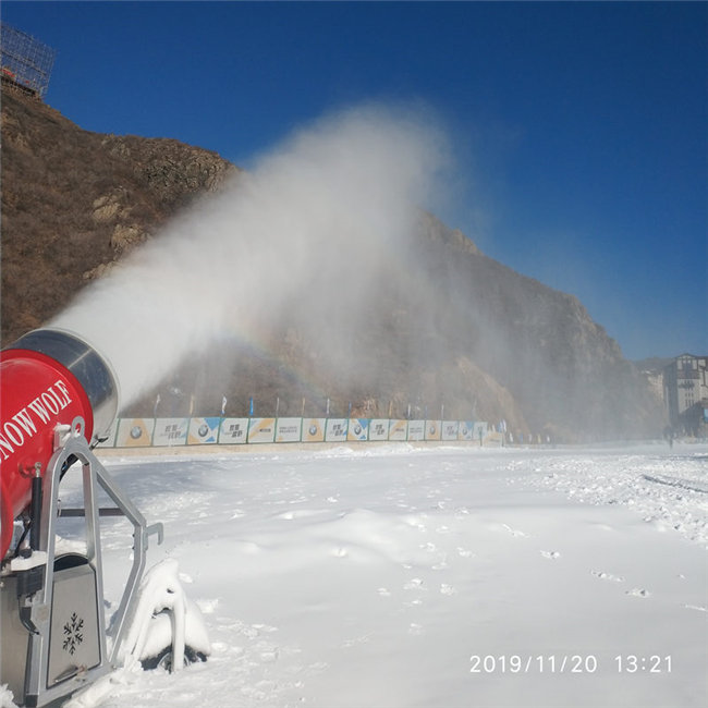 户外人工造雪机打造雪景多种用途 诺泰克造雪机支持定制 国产造雪机