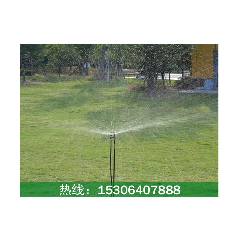 徐州大田蔬菜碳纤维高地插式微喷布置方法  徐州地插式微喷  地插微喷布置