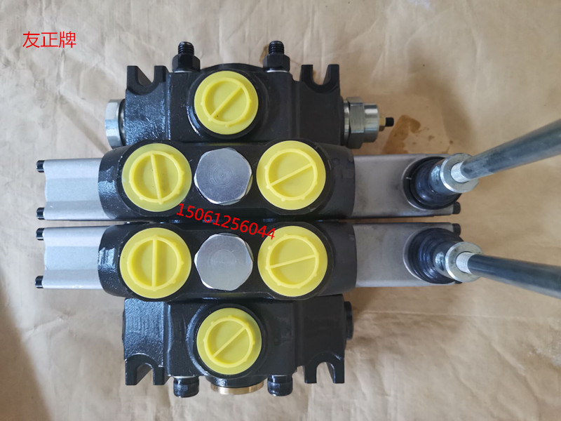 DCV100-2OT-D  DCV100/2二联手动多路换向  多路换向阀  多路阀  液压分配器