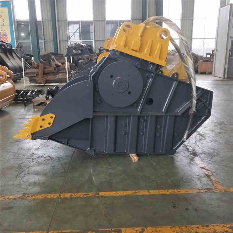 现代215挖机液压粉碎斗  现代挖机粉碎斗  液压破碎铲斗  混凝土液压磕石斗
