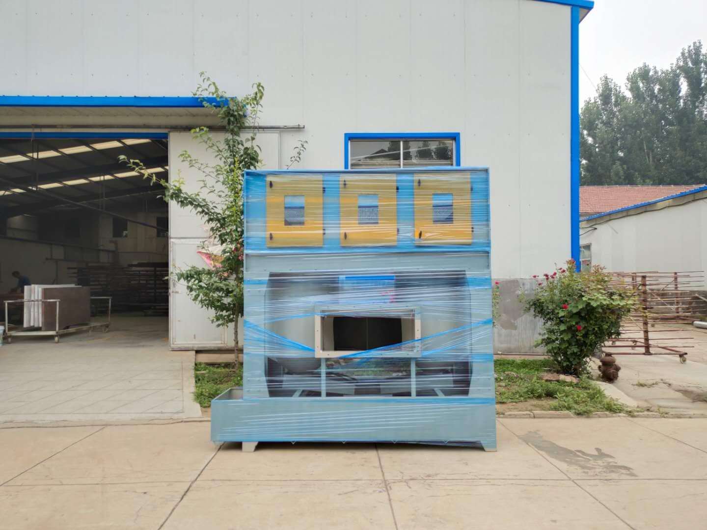 气旋塔内部结构图