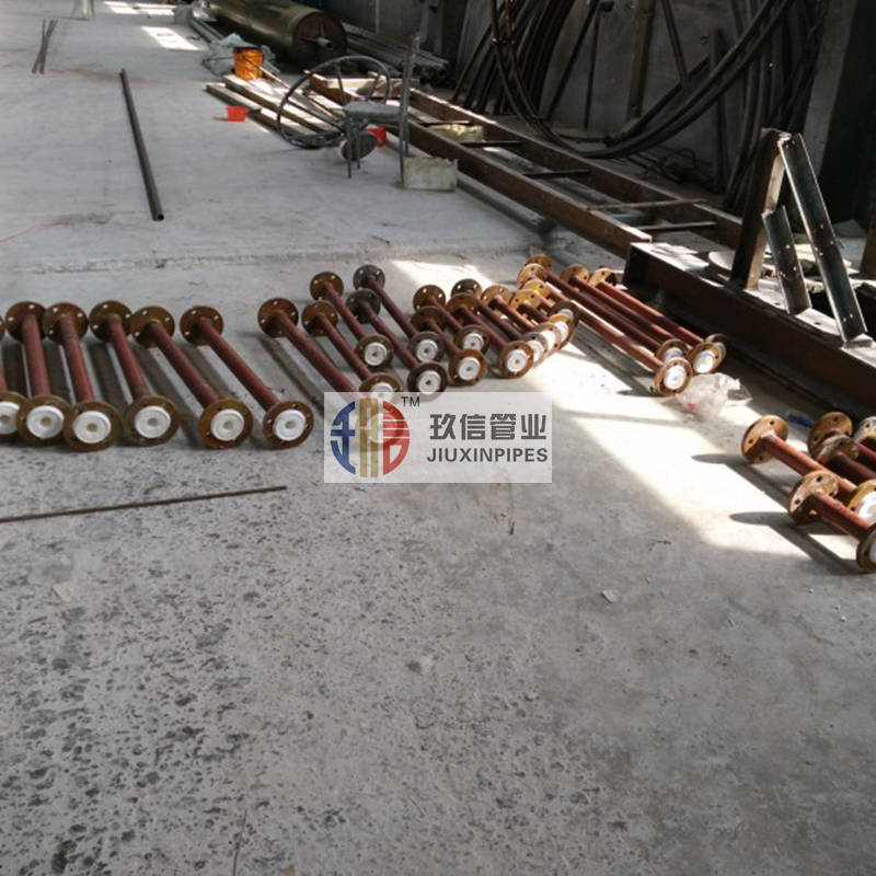 耐高温强酸强碱衬四氟钢管  衬四氟管道  衬四佛钢管  衬四佛复合管道