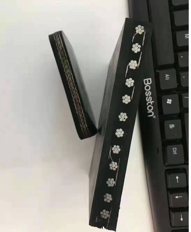 耐酸碱斗提机钢丝胶带生产工厂  斗提皮带  斗提提升带