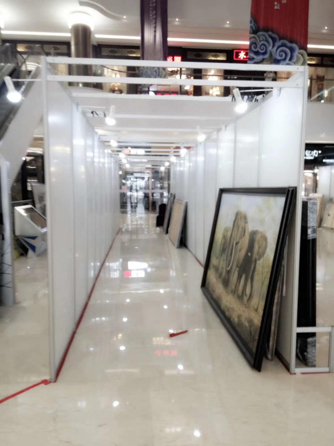 珠海校园展示展板出租，八棱柱展板出租
