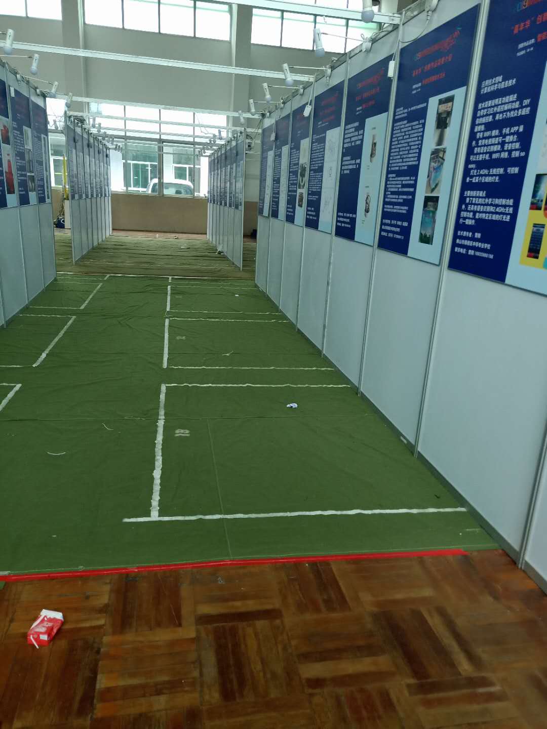 惠州八棱柱展画，书画屏风展板，挂画展板出租