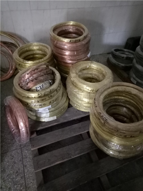 H65弹簧半硬黄铜线 温州特硬打螺丝黄铜线  温州特硬黄铜线