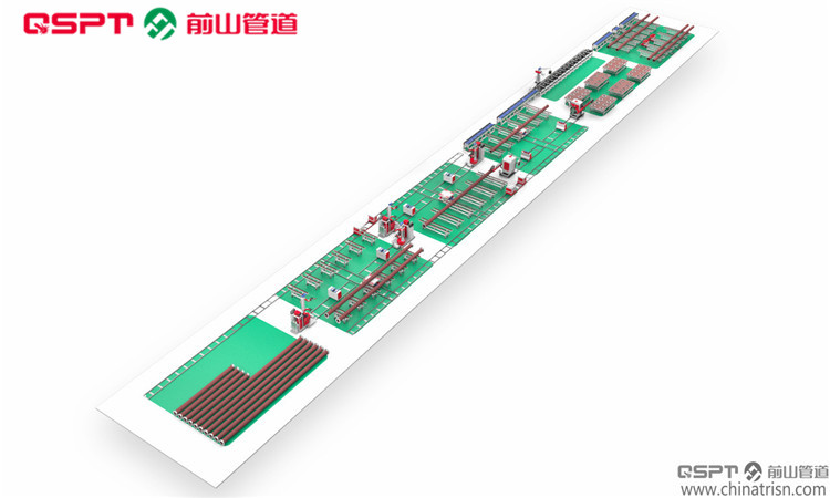 特高压铁塔构件预制生产线  管道生产线  管道预制生产线  特高压管道生产线
