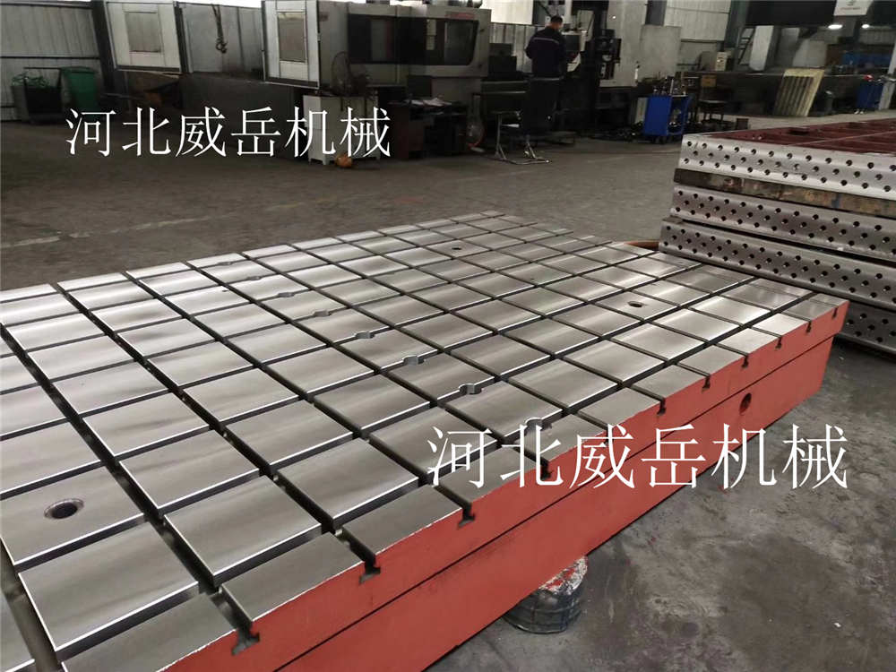 河北泊头 现货耐磨 T型槽平台 铸铁平台支持定制&nbsp;&nbsp;T型槽试验平台&nbsp;&nbsp;地平铁