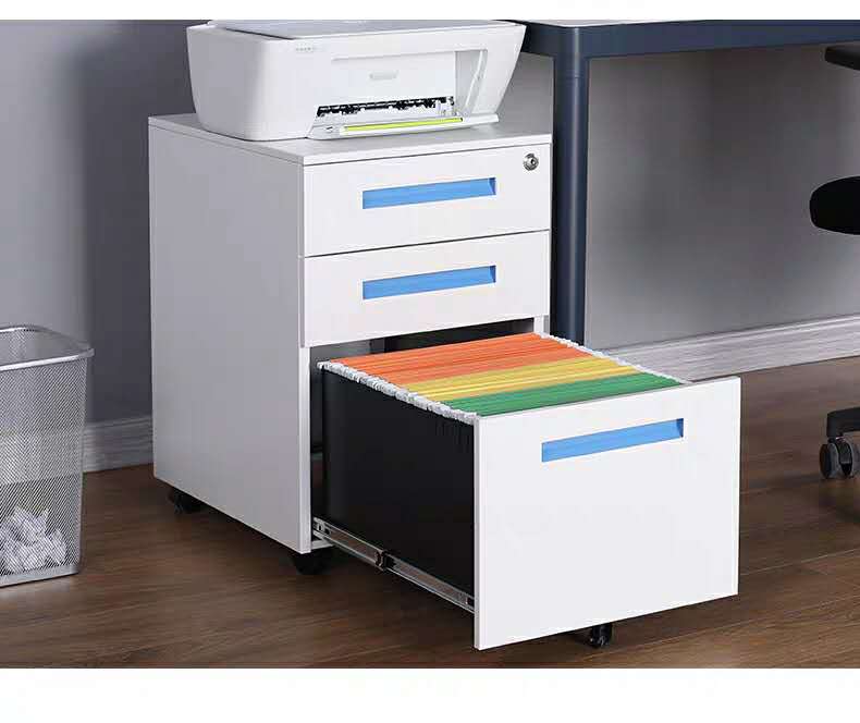 钢制活动柜桌边矮柜厂家供应