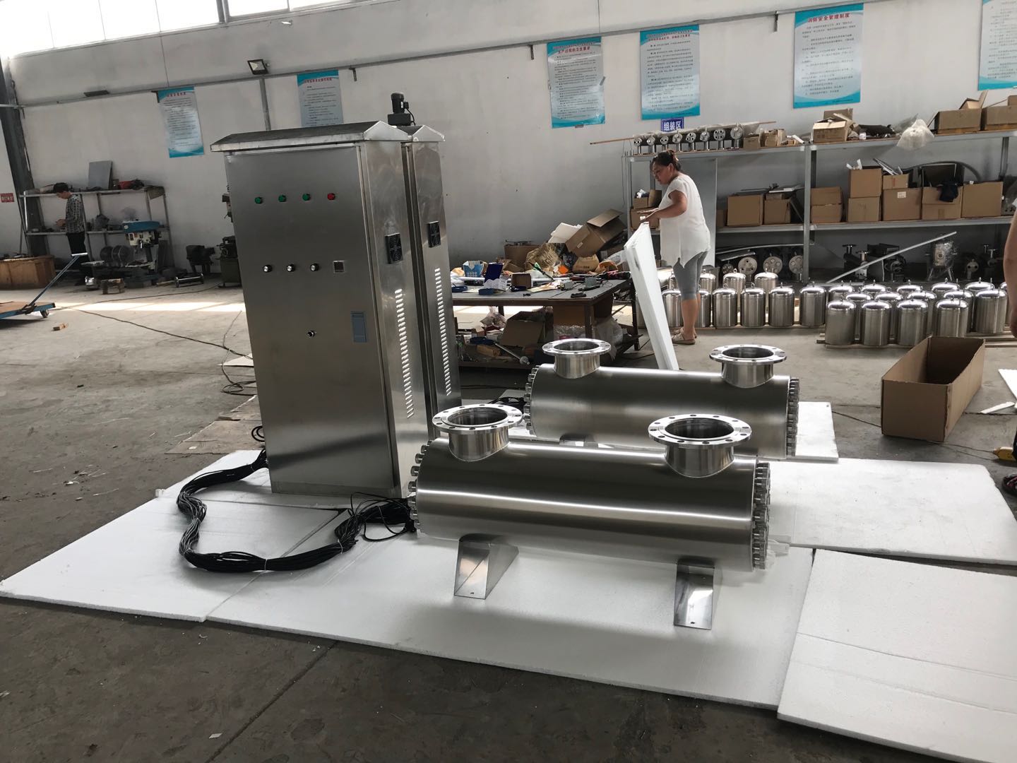 定制分体式紫外线消毒器  紫外线杀菌  紫外线灭藻
