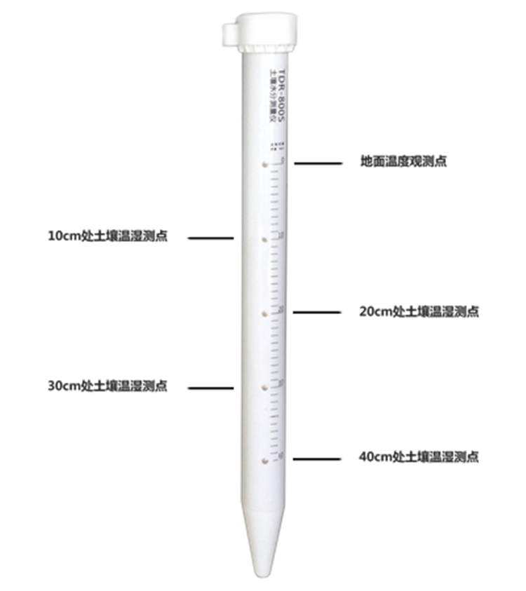 管式土壤水分测量仪用于非接触式测量土壤墒情变化  管式墒情监测站  管式墒情测量仪