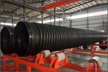 内肋增强聚乙烯波纹管图片  内肋波纹管