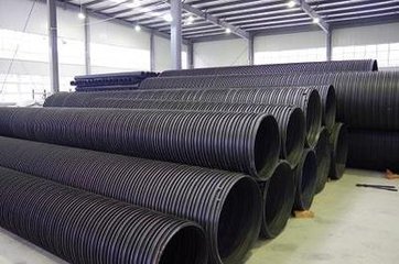 HDPE塑钢缠绕排水管厂施工  聚乙烯排水管