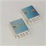 A公 USB 2.0焊线式公头 4P 180度焊线式 白色胶