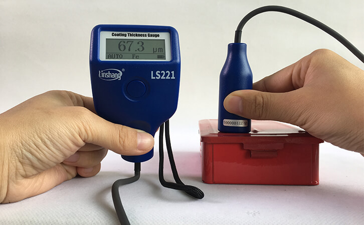 使用林上漆膜测厚仪LS221提高测量精度