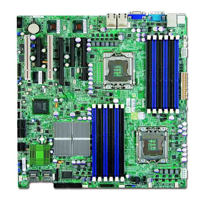 超微X8DT3-LN4F服务器主板兼容多款机箱  4网口  DDR3