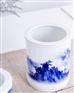 校庆礼品陶瓷笔筒定制 景德镇陶瓷笔筒加字