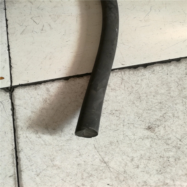 空心黑色橡胶棒 橡胶抽拔管 弹性橡胶管