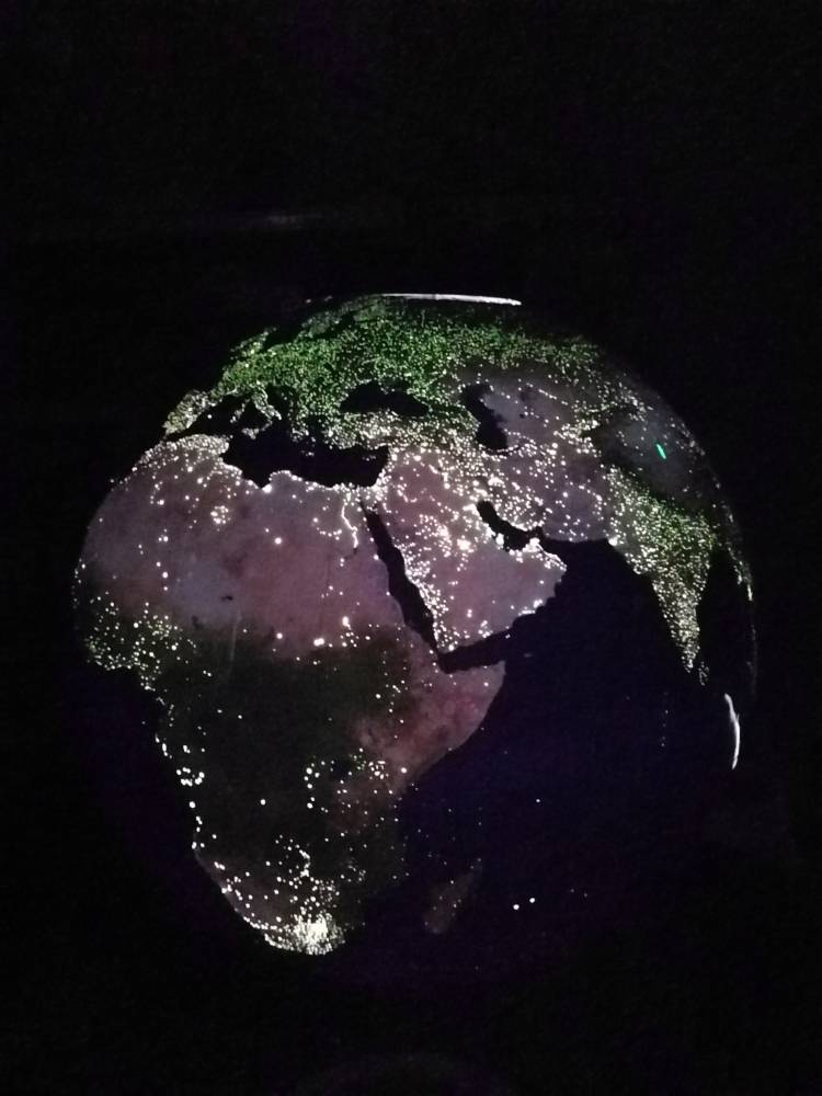 直径1米城市之光-供应广西南宁  地球仪  定制地球仪  大型地球仪