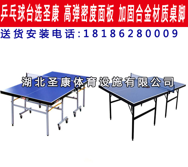 襄阳家用乒乓球台 标准乒乓球桌室外SMC乒乓球台批发